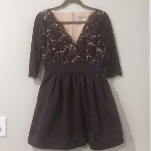 Eliza J Purple Lace Dress *Altered*